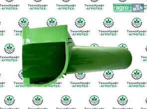 Кожух завантажувального шнека (STAINLESS STEEL) AH219093R John Deere