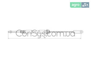 Трос 464011224171 ручного гальма електронавантажувача TOYOTA 5FBE15