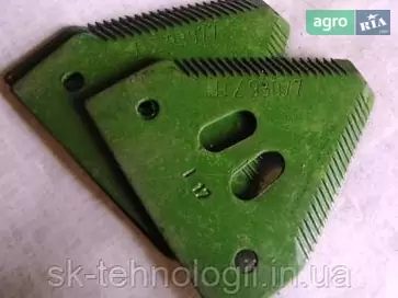Сегмент ножа Z93077, Z52672, AZ40032, AZ47493, Z93078, H47493 до жниварки John Deere - фото