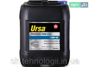 Моторне мастило TEXACO URSA PREMIUM TDX (E4) 10W40 напівсинтетичне