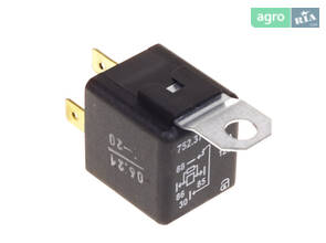 Реле 4-x контактн., з кронштейном 14 В, 20 A (AGH) 752.3777-20 (672.3787-20)