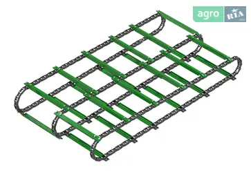 Транспортер похилої камери AH231006 до комбайна John Deere - фото