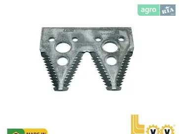 Сегмент ножа 80010.03, H163131, H215064 до жниварки John Deere - фото
