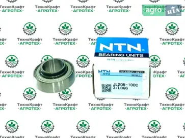Подшипник JL205-100C3, JD8665, RA100RRB, 204807C91, 1021943, 84330070, 214366C91, 482303R92, 47577201, 834199M1, 842376M1, 574844 для сеялки John Deere - фото