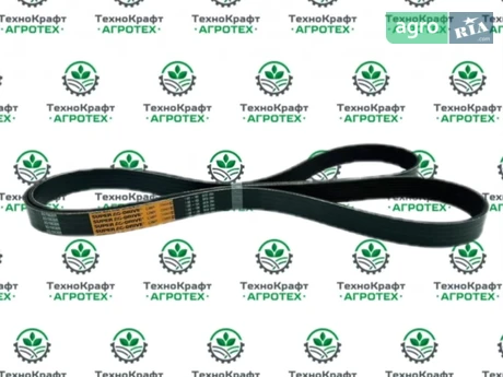 Ремінь клиновий AG15630R, H174455, R95924, R561692, 8PK2295, 1003217 до John Deere - фото
