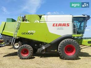 Комбайн Claas Lexion 670 2011