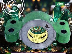 Стойка передней оси (бугель) RE62204 для тракторов John Deere