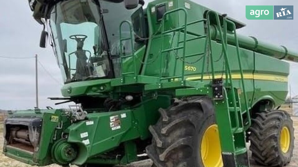 Комбайн John Deere S 670 2015 - фото 1